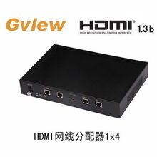 HDMI網(wǎng)線分配器 單網(wǎng)線一分四方案，輕松實(shí)現(xiàn)1080P遠(yuǎn)程分發(fā)